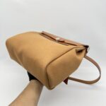 Hermes Herbag 31 Canvas Caramel Magnolia PHW