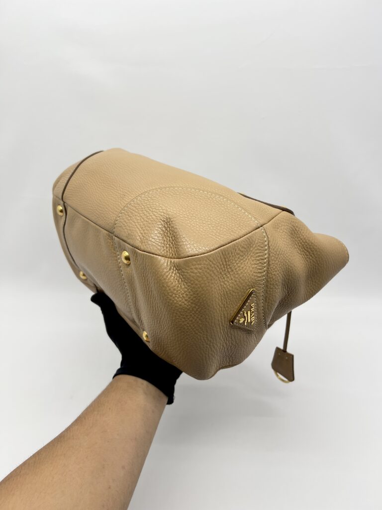 Prada Tote Bag Vitello Daino Sughero GHW