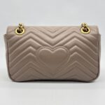 Gucci Marmont Flap Small Nude GHW