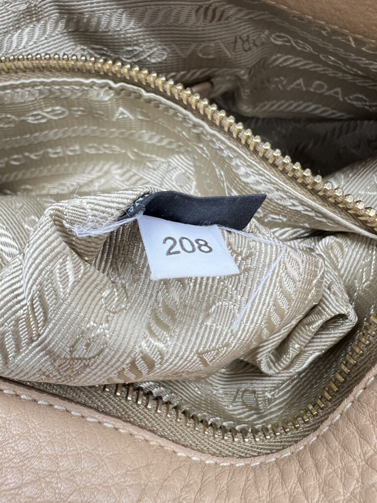Prada Tote Bag Vitello Daino Sughero GHW