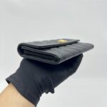 Chanel Boy Long Wallet Black Caviar GHW