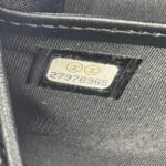 Chanel Boy Long Wallet Black Caviar GHW