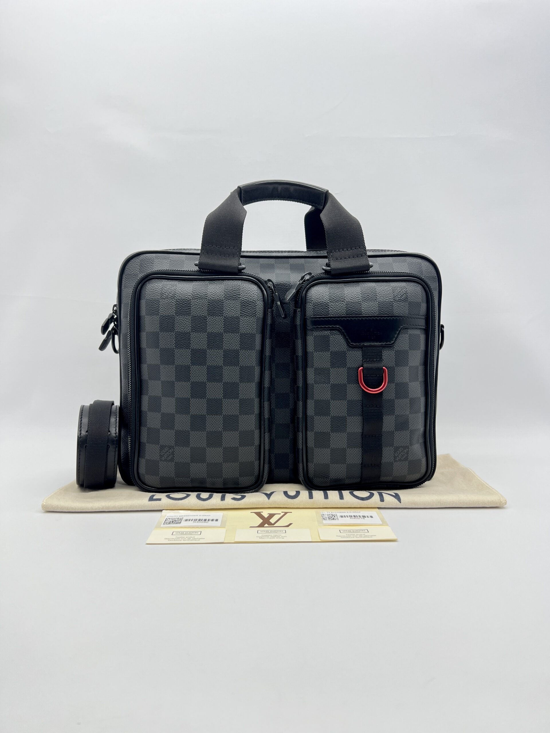 Louis Vuitton Utility Business Damier Graphite
