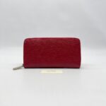 Louis Vuitton Zippy Wallet Epi Red SHW