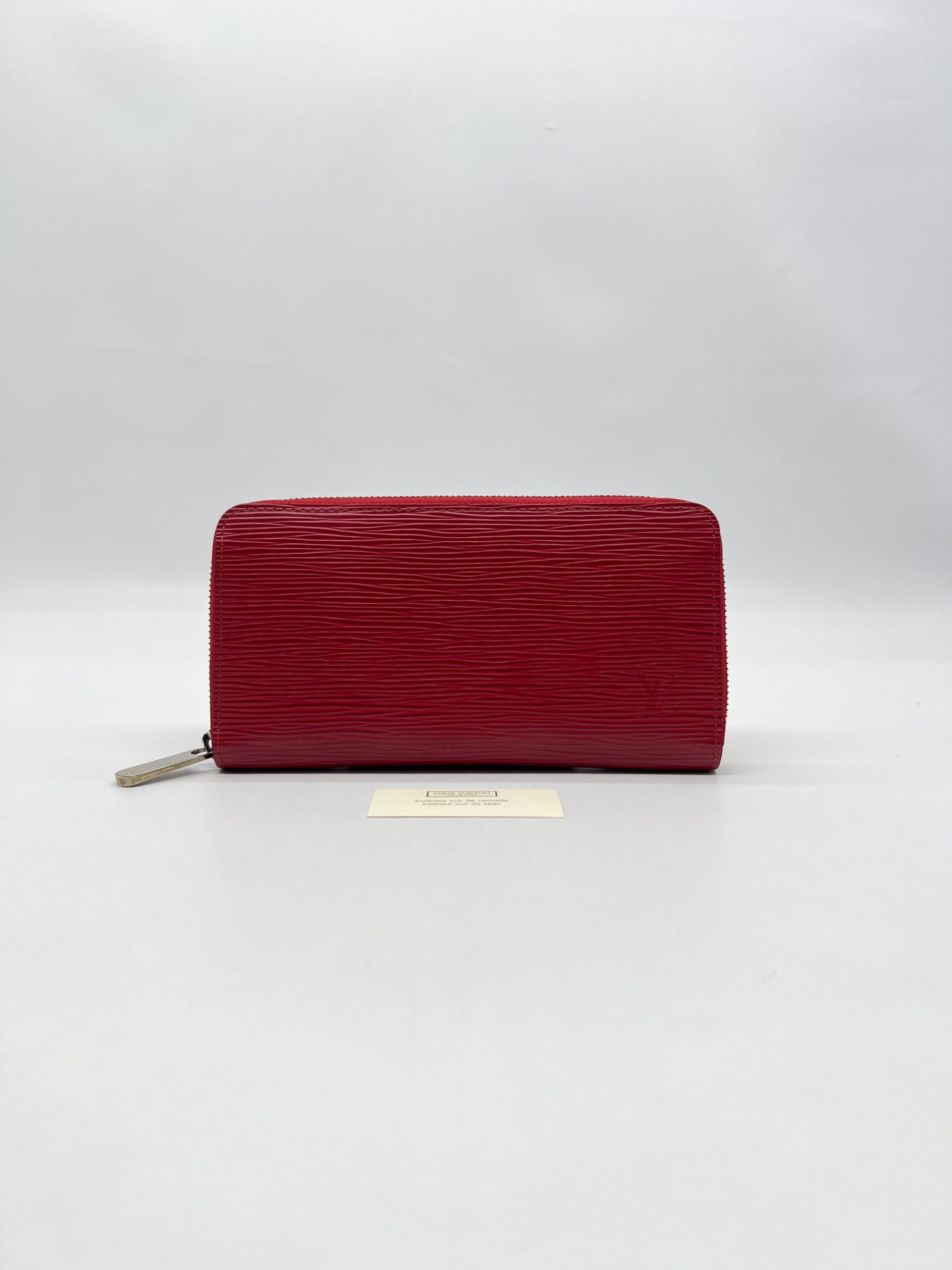 Louis Vuitton Zippy Wallet Epi Red SHW