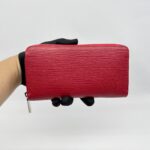 Louis Vuitton Zippy Wallet Epi Red SHW