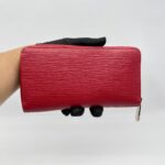 Louis Vuitton Zippy Wallet Epi Red SHW