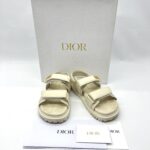 Dior Dioract Sandal Off White