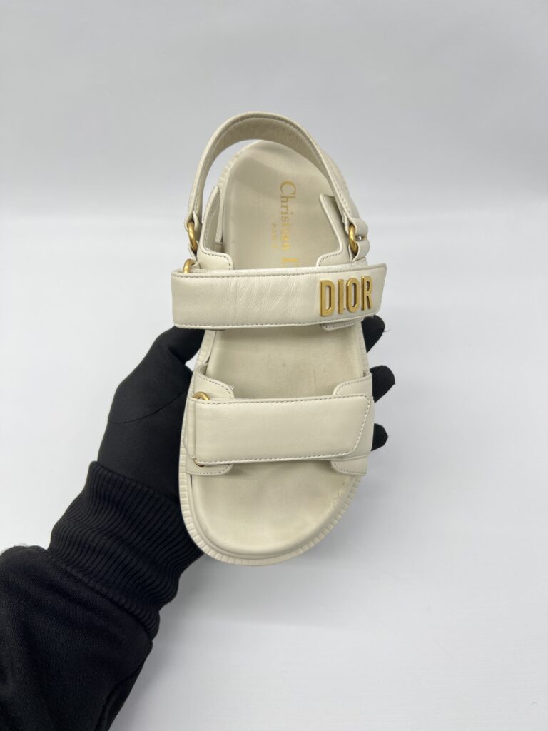 Dior Dioract Sandal Off White