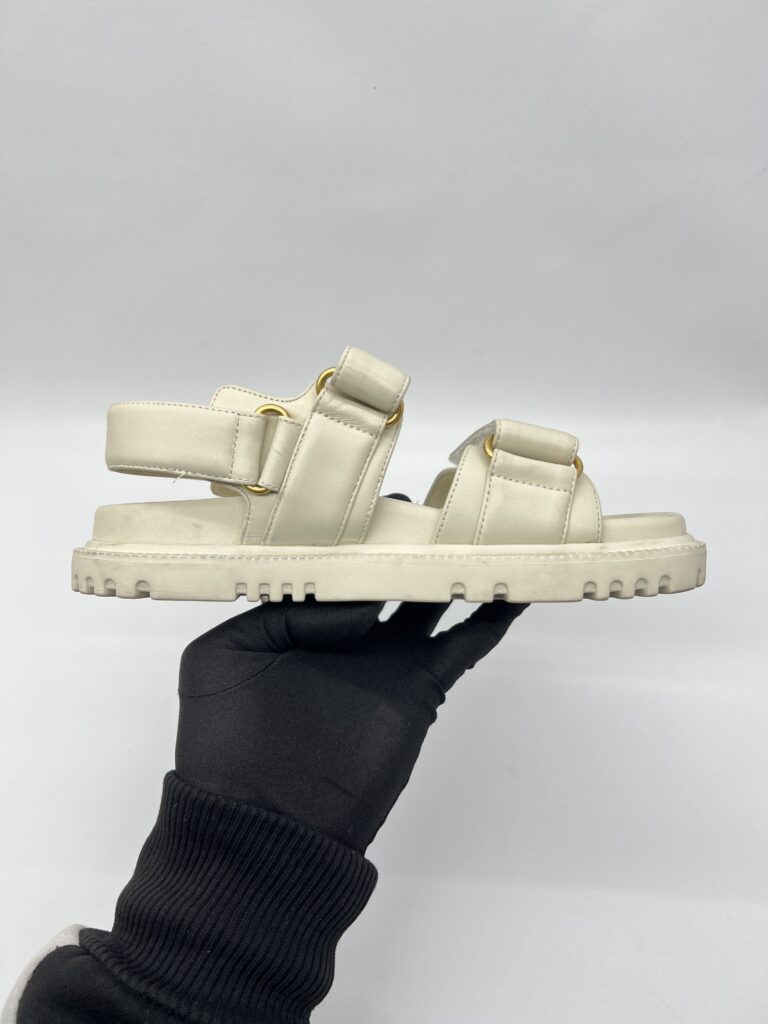 Dior Dioract Sandal Off White