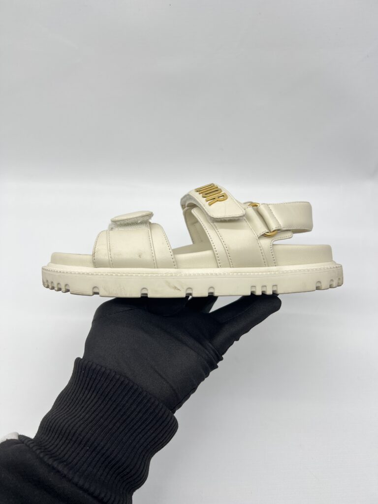 Dior Dioract Sandal Off White
