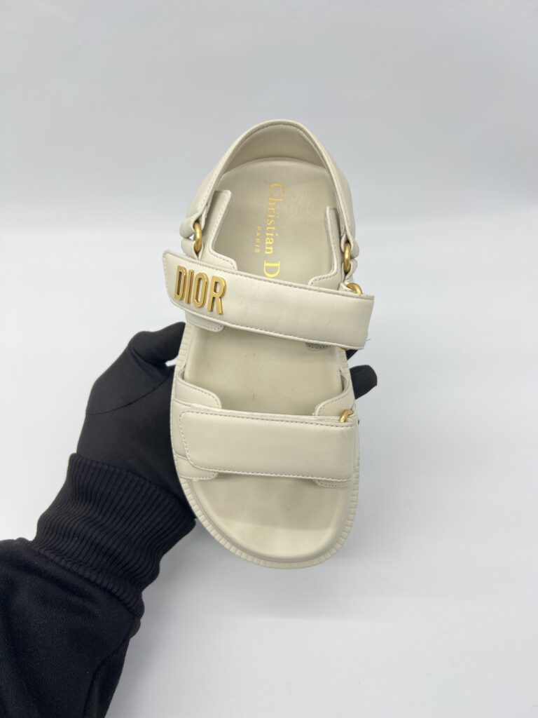 Dior Dioract Sandal Off White
