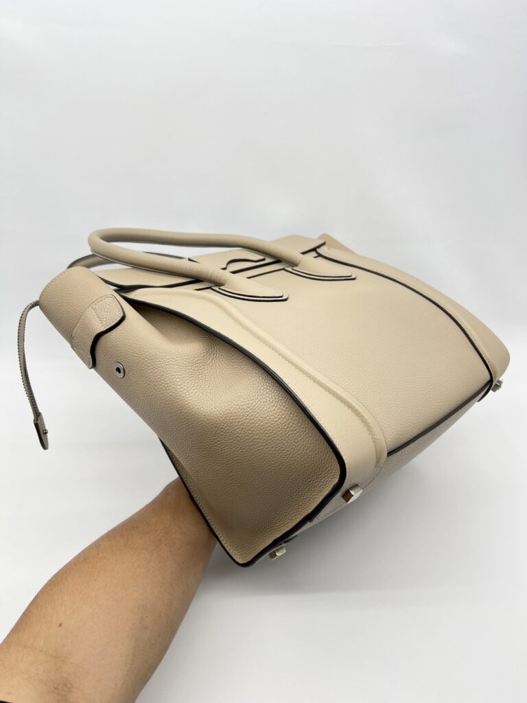 Celine Mini Luggage Taupe SHW