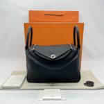Hermes Lindy 30 Clemence Noir PHW