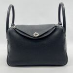 Hermes Lindy 30 Clemence Noir PHW