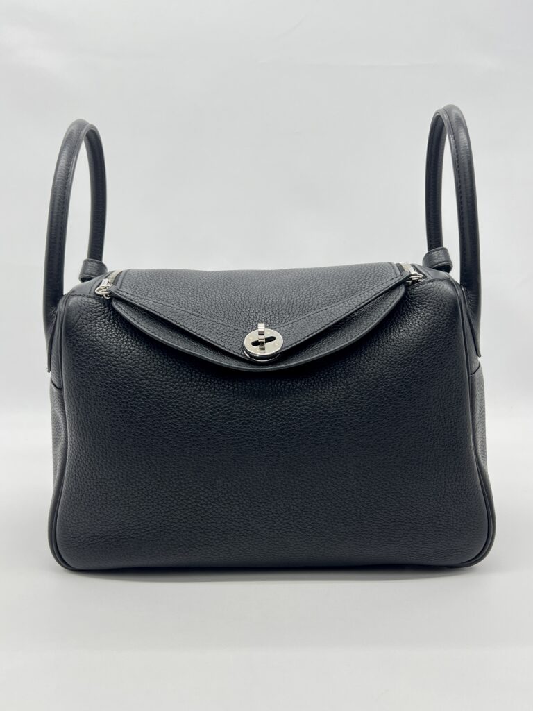 Hermes Lindy 30 Clemence Noir PHW