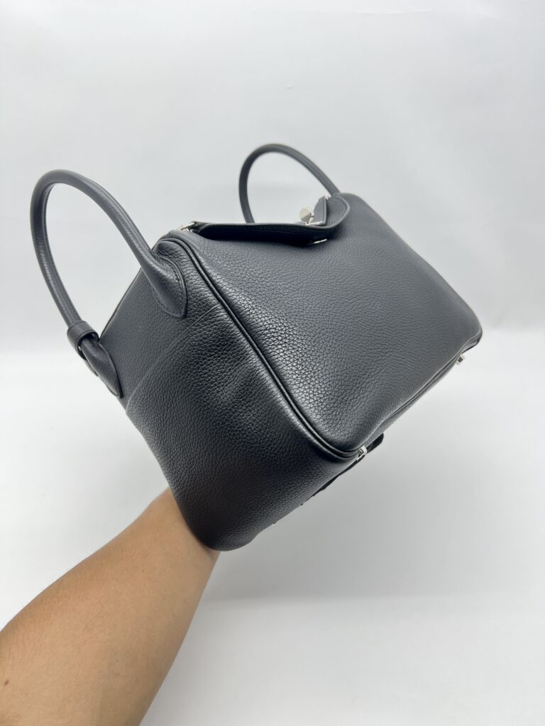 Hermes Lindy 30 Clemence Noir PHW