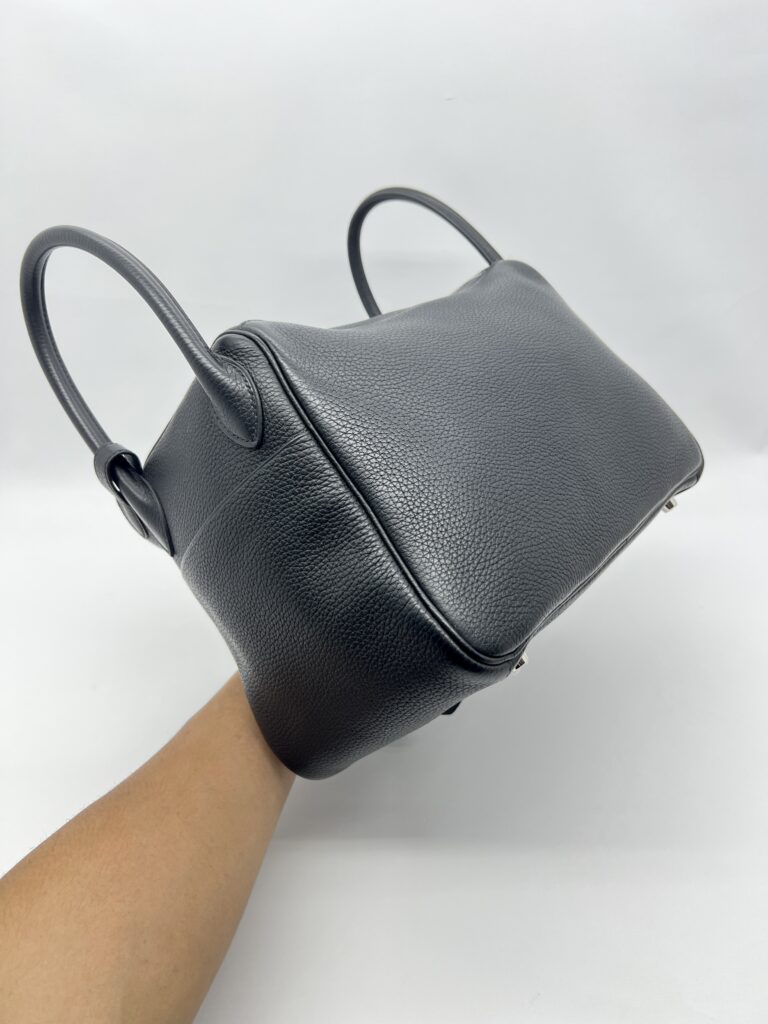 Hermes Lindy 30 Clemence Noir PHW