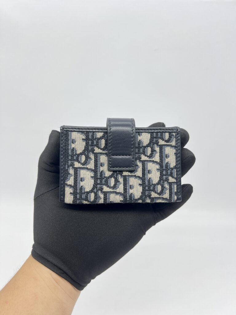 Dior 31 Montaigne Dandelion Canvas Oblique Navy GHW