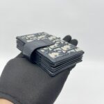Dior 31 Montaigne Dandelion Canvas Oblique Navy GHW