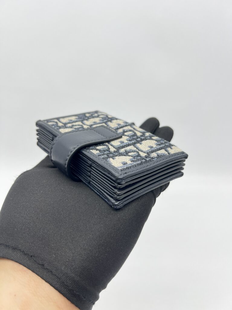 Dior 31 Montaigne Dandelion Canvas Oblique Navy GHW