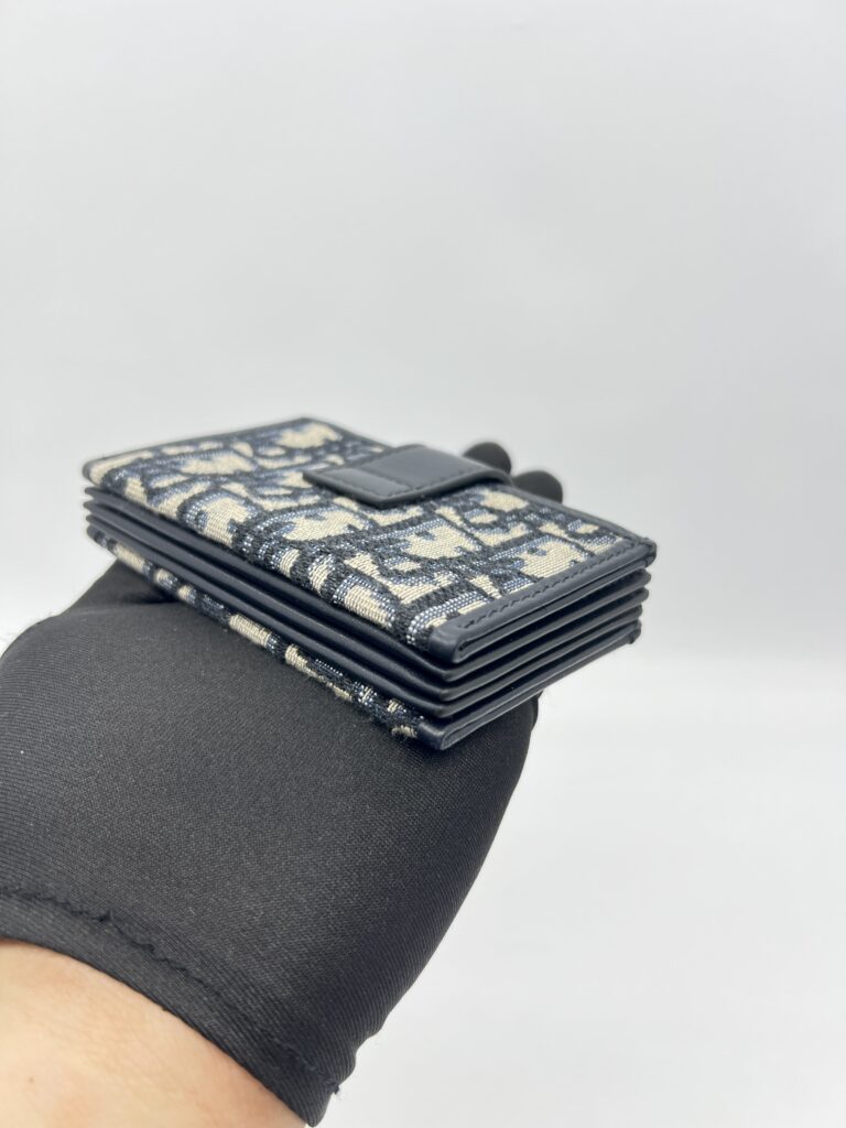 Dior 31 Montaigne Dandelion Canvas Oblique Navy GHW