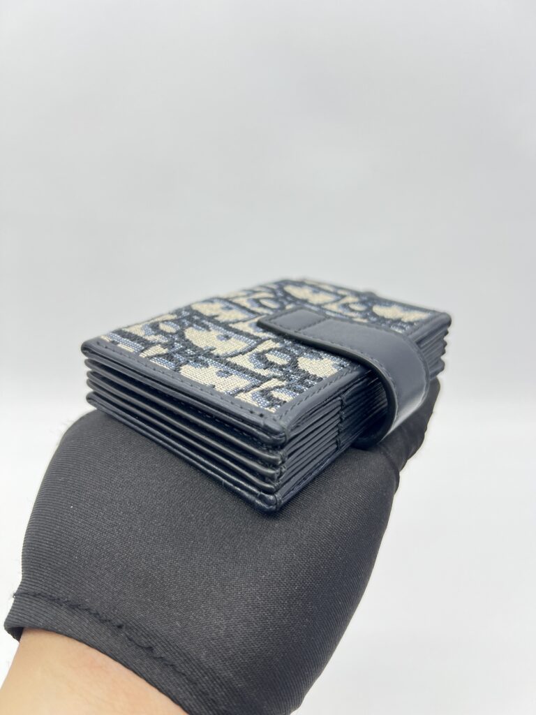 Dior 31 Montaigne Dandelion Canvas Oblique Navy GHW