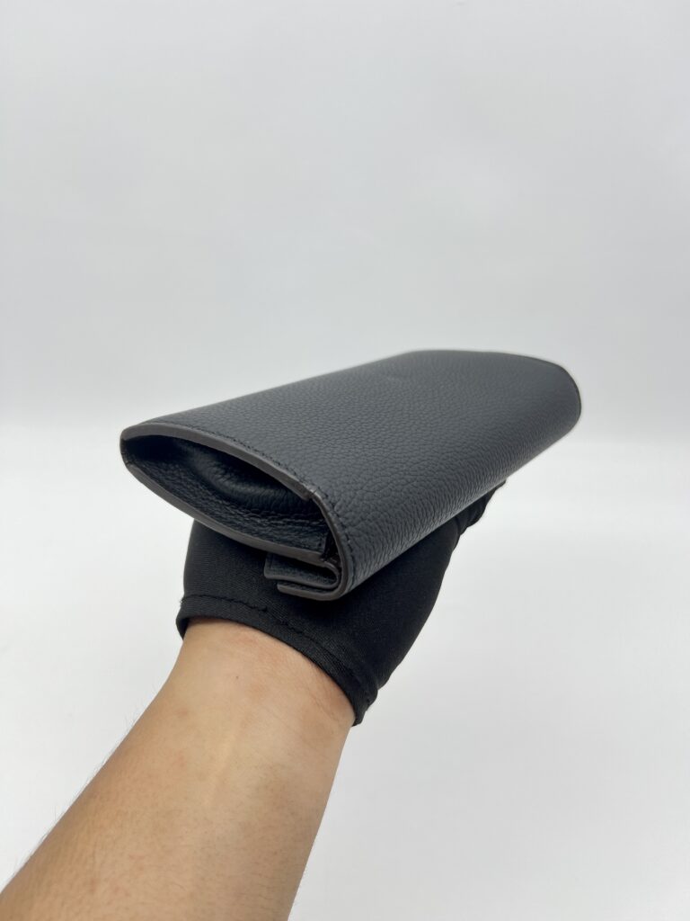 Louis Vuitton Double V Long Wallet Monogram Black GHW