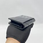 Saint Laurent Compact Wallet Black