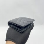 Saint Laurent Compact Wallet Black