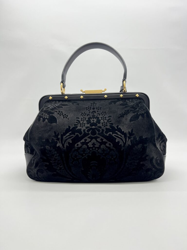 Gucci Lady Stirrup Bag Black GHW