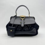Gucci Lady Stirrup Bag Black GHW