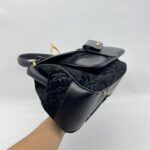 Gucci Lady Stirrup Bag Black GHW