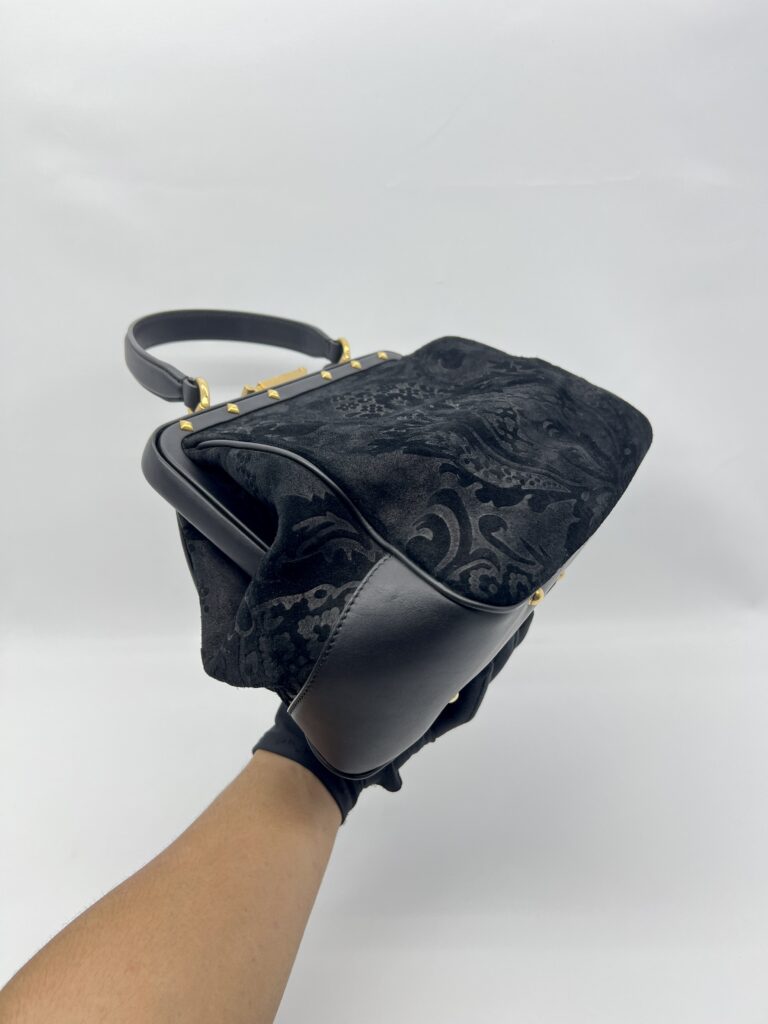 Gucci Lady Stirrup Bag Black GHW