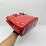 Gucci Horsebit Bright Bit Tote Vernis Red GHW
