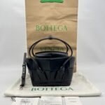 Bottega Veneta Arco Mini Black Intrecciato SHW