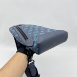 Louis Vuitton Duo Slingbag Monogram Shadow River Blue