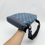 Louis Vuitton Duo Slingbag Monogram Shadow River Blue
