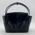Bottega Veneta Arco Mini Black Intrecciato SHW