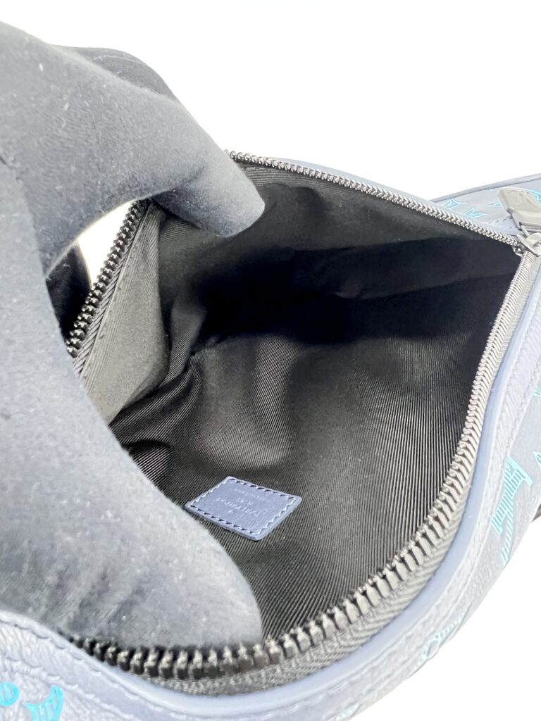 Louis Vuitton Duo Slingbag Monogram Shadow River Blue