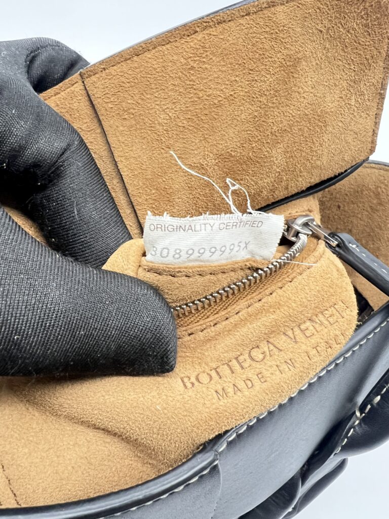 Bottega Veneta Arco Mini Black Intrecciato SHW