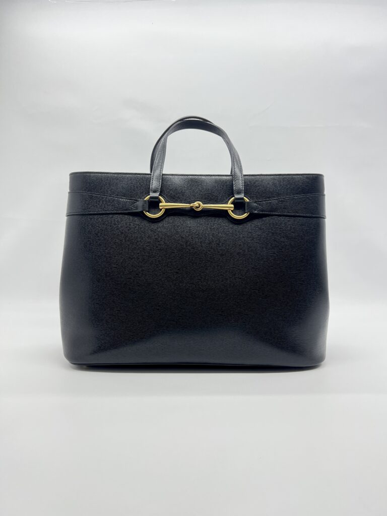 Gucci Bright Bit Tote Black GHW