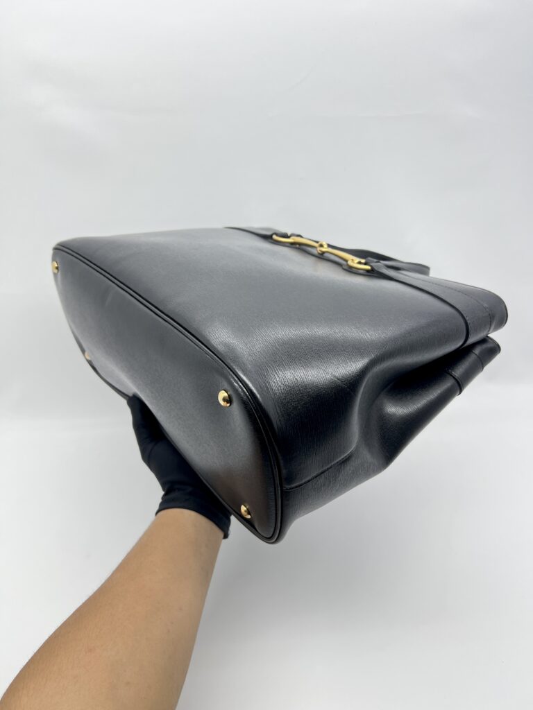 Gucci Bright Bit Tote Black GHW