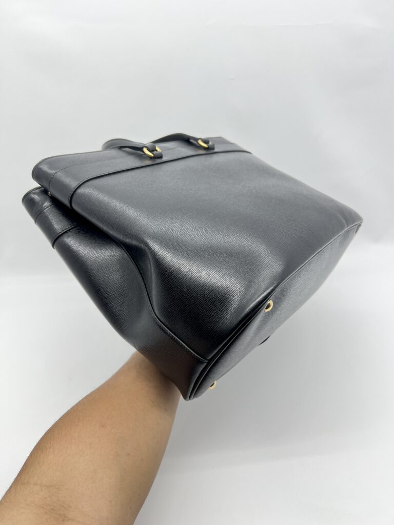 Gucci Bright Bit Tote Black GHW