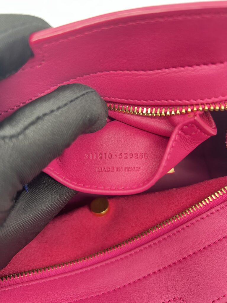 Saint Laurent Ligne Y Bag Pink Fichsia GHW