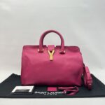 Saint Laurent Ligne Y Bag Pink Fichsia GHW