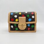 Louis Vuitton Dauphine MM X Yayoi Monogram GHW