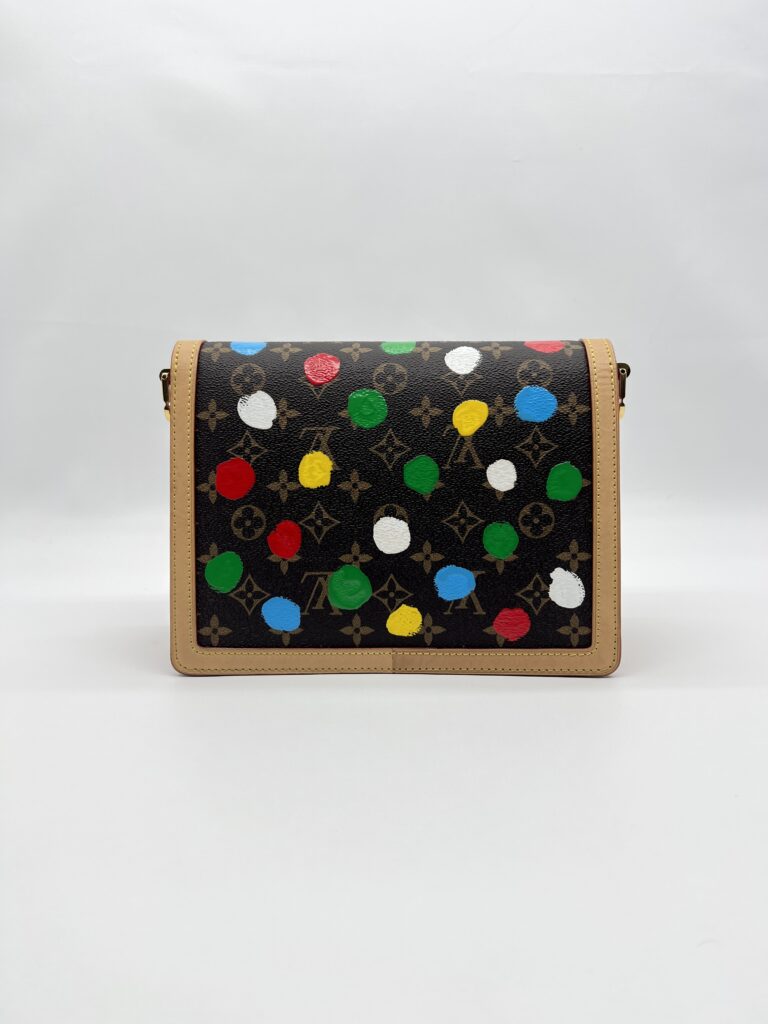 Louis Vuitton Dauphine MM X Yayoi Monogram GHW