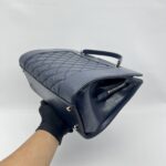 Chanel Mademoiselle Vintage Bag Navy SHW