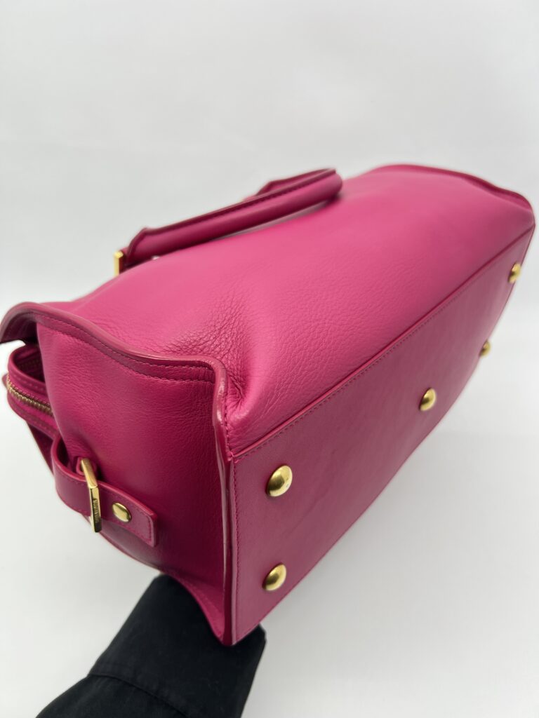 Saint Laurent Ligne Y Bag Pink Fichsia GHW